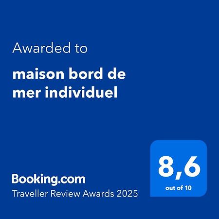 Maison Bord De Mer Individuel Gouville-sur-Mer Екстер'єр фото