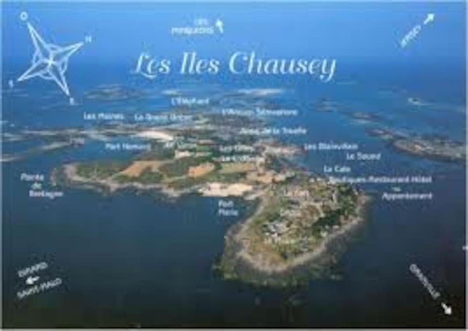 Maison Bord De Mer Individuel Gouville-sur-Mer Екстер'єр фото