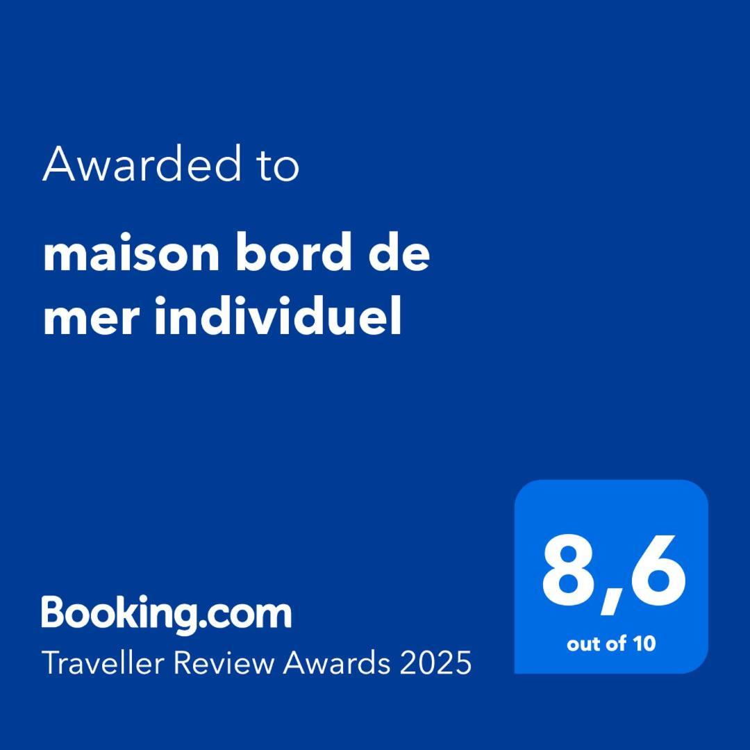 Maison Bord De Mer Individuel Gouville-sur-Mer Екстер'єр фото